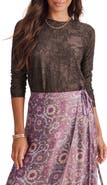 Splendid Cecelia Floral Long Sleeve Top
