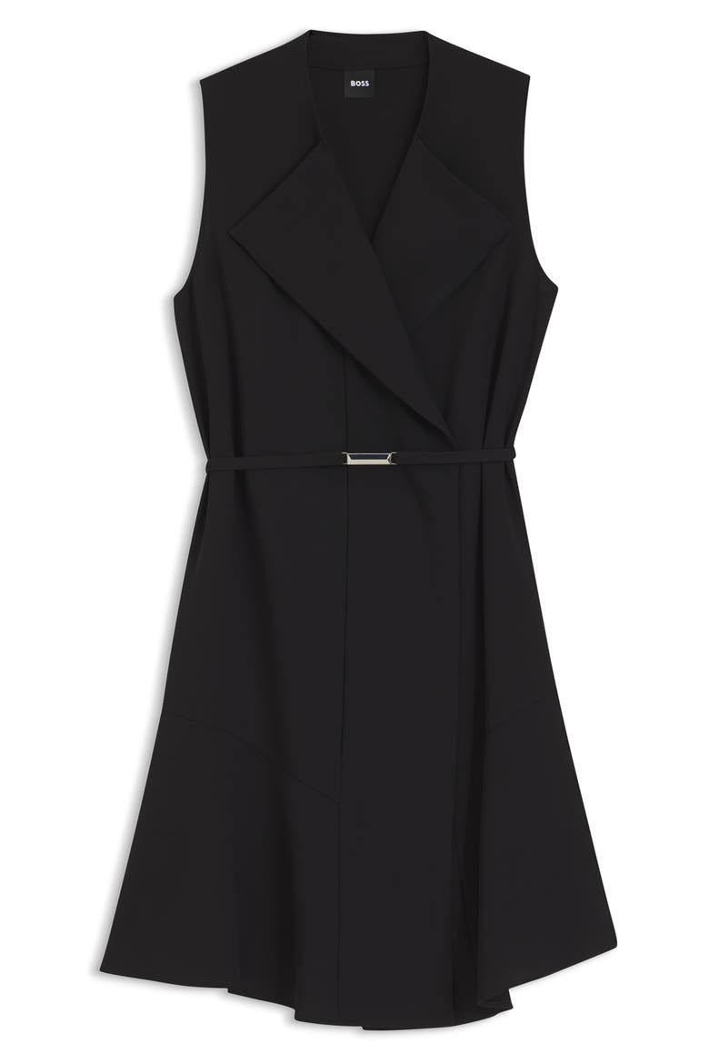 Dimosa Sleeveless Minidress, Alternate, color, BLACK