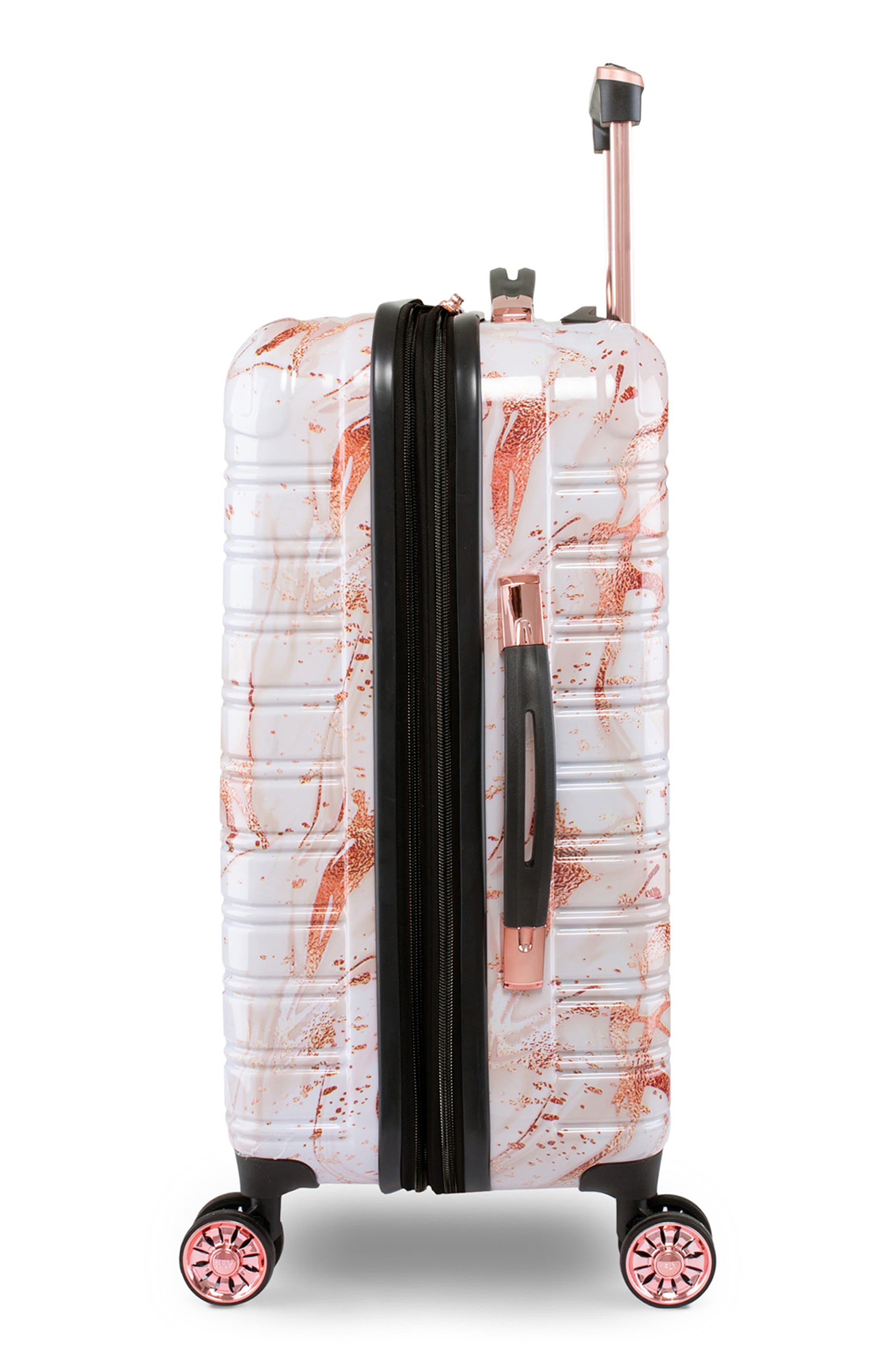 IFLY Fibertech Marble 20" Expandable Wheeled Carry-On Bag, Alternate, color, 