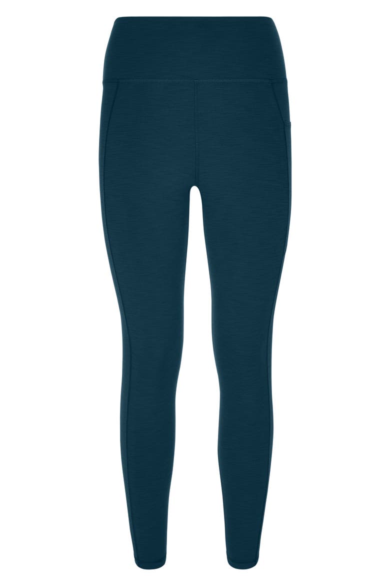 Super Sculpt High Waist Yoga Pocket Leggings, Alternate, color, BEETLE BLUE