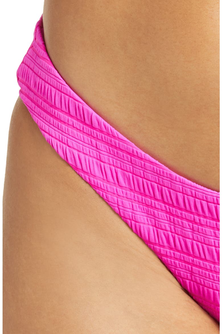 Coast Adela Hipster Bikini Bottoms, Alternate, color, PINK FLAMBE