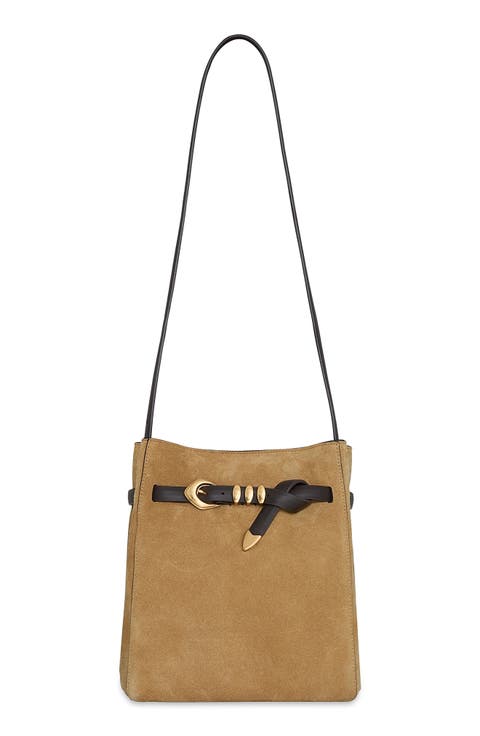 Miller Leather & Suede Bucket Bag
