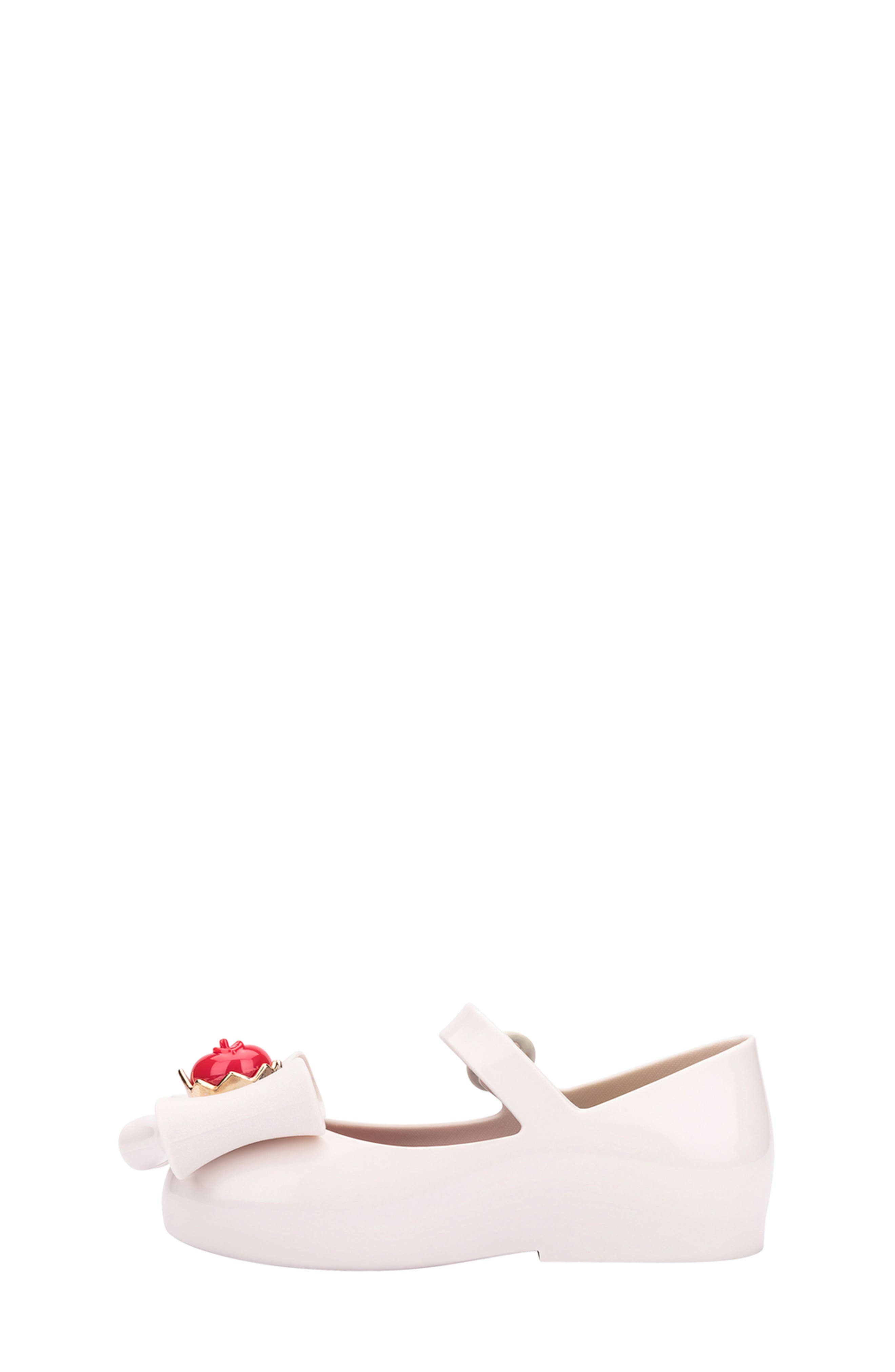 Mini Melissa x Disney Snow White Sweet Love Mary Jane Flat, Alternate, color, Ax949