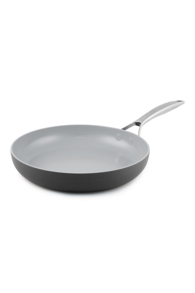 Paris 10-Inch Anodized Aluminum Ceramic Nonstick Frying Pan, Main, color, GREY