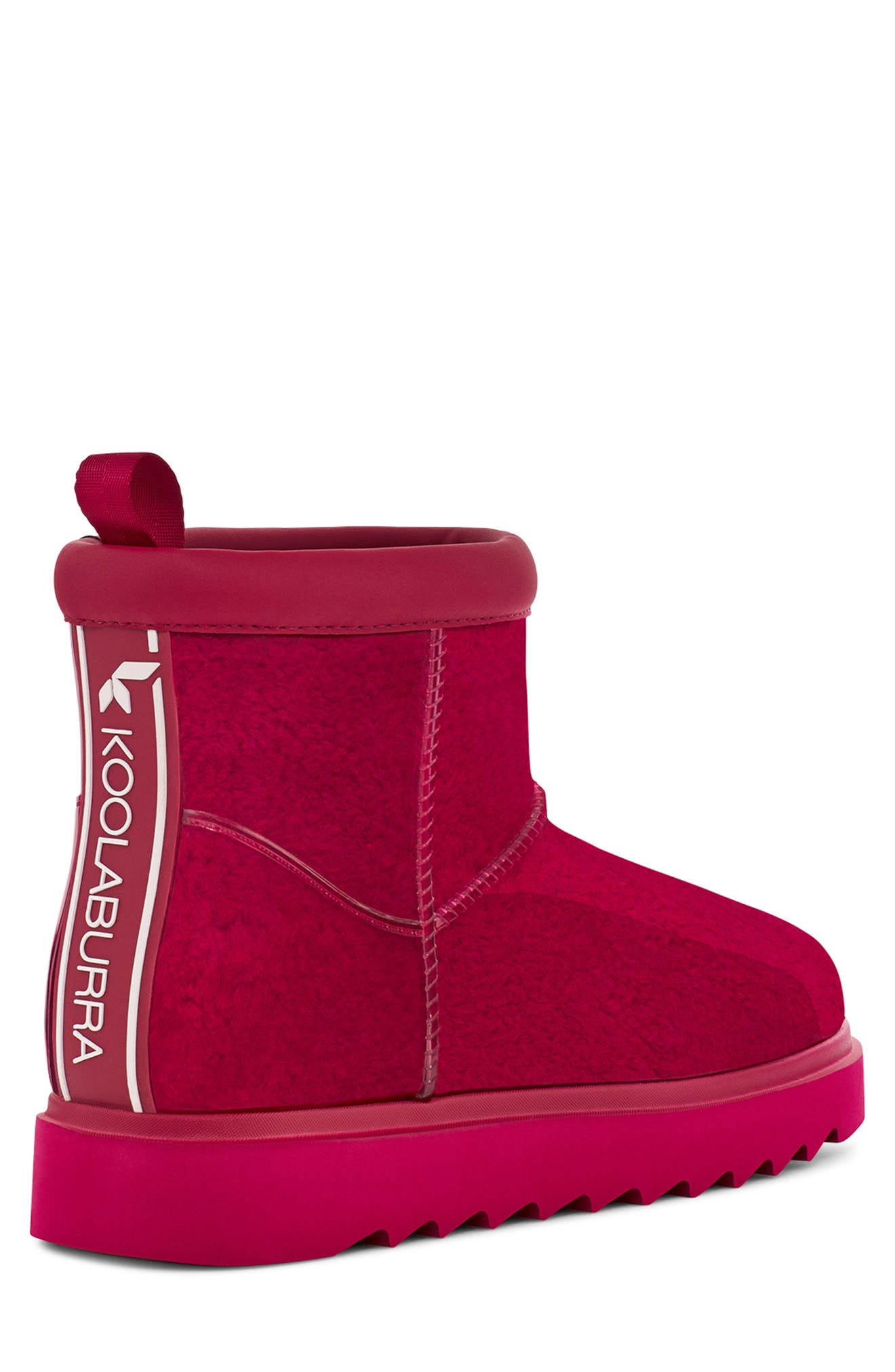 KOOLABURRA BY UGG Classic UGGpure™ Faux Shearling Lined Boot, Alternate, color, RED