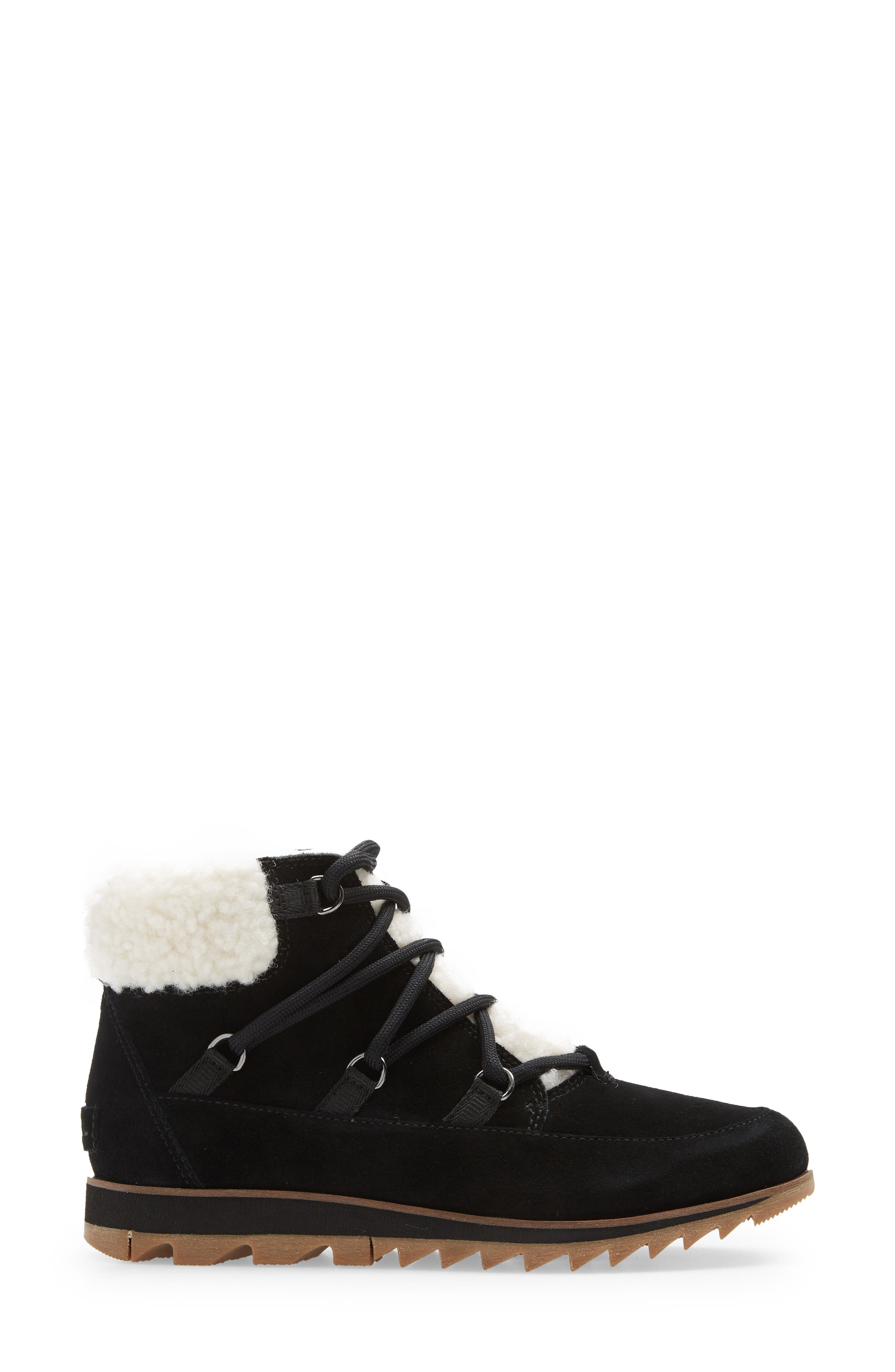 SOREL Harlow<sup>™</sup> Waterproof Faux Shearling Lined Chelsea Bootie, Alternate, color, 