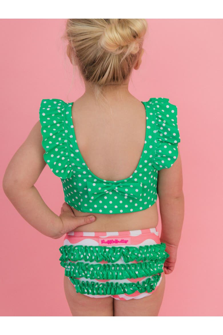 UPF50 Waterfall Tankini, Alternate, color, Bubblegum Pink Wavy Stripe