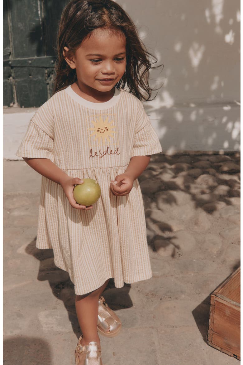 Kids' Le Soleil Jersey Dress, Alternate, color, NEUTRAL
