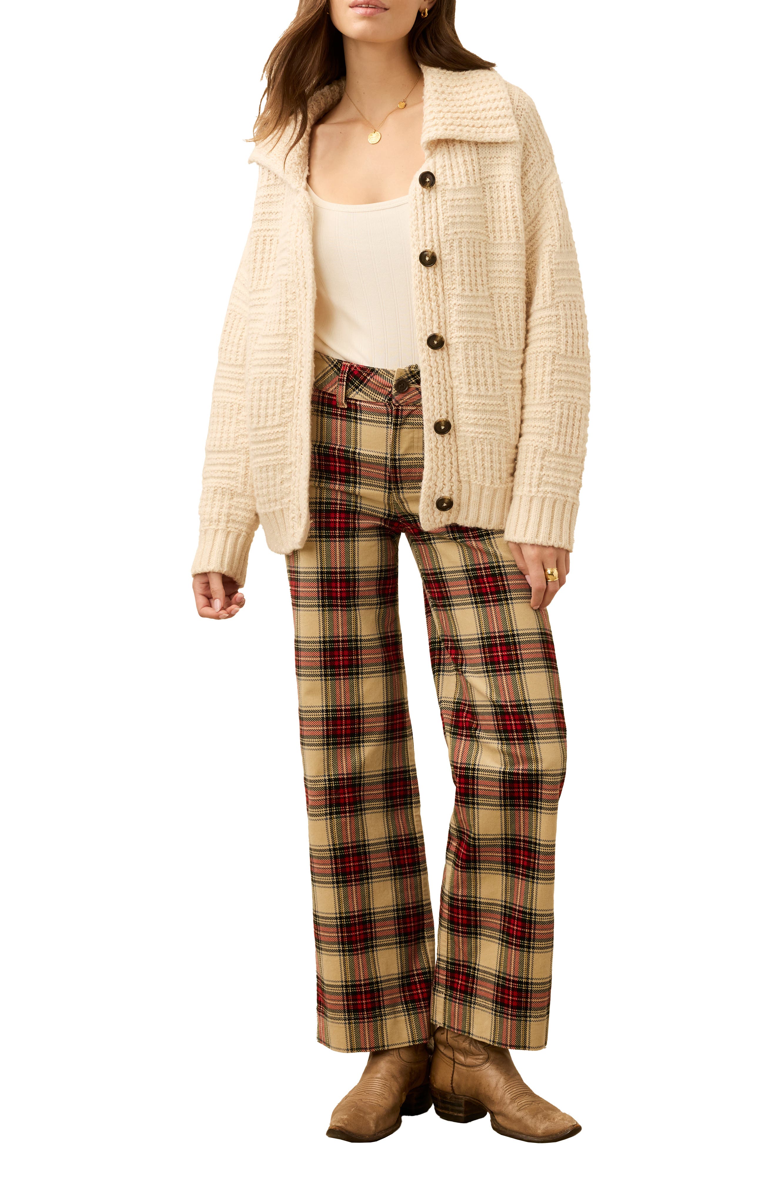 Heirloom Organic Cotton Blend Cardigan - image 2