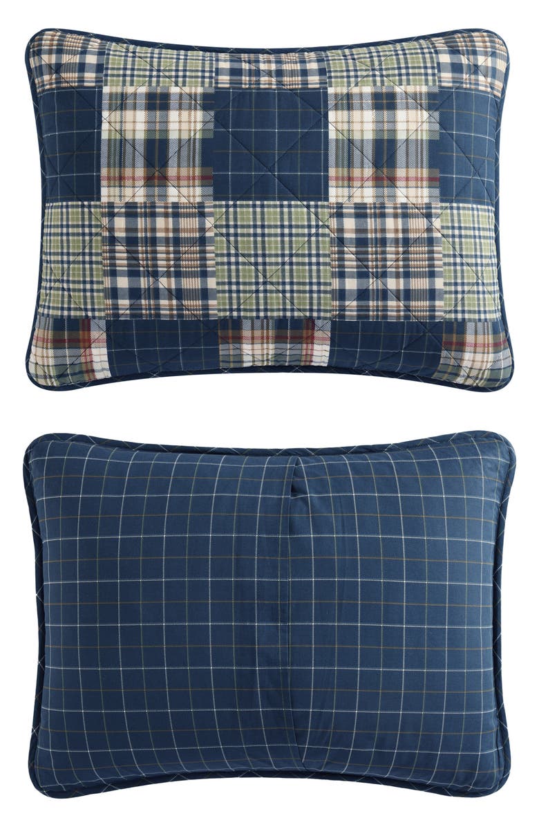 Eddie Bauer Madrona Plaid Cotton Quilt 3-Piece Set, Alternate, color, 