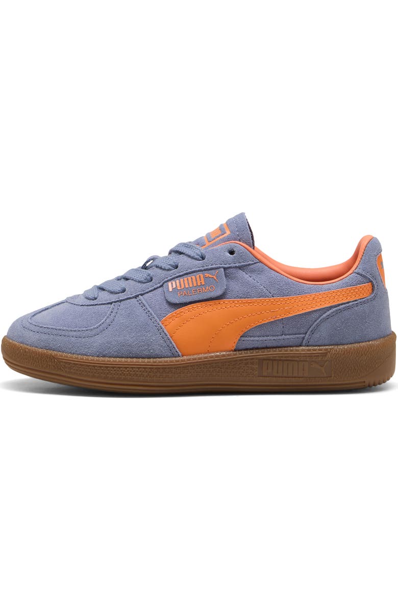 PUMA Kids' Palermo Sneaker, Alternate, color, Gray Sky/ Melon Glow