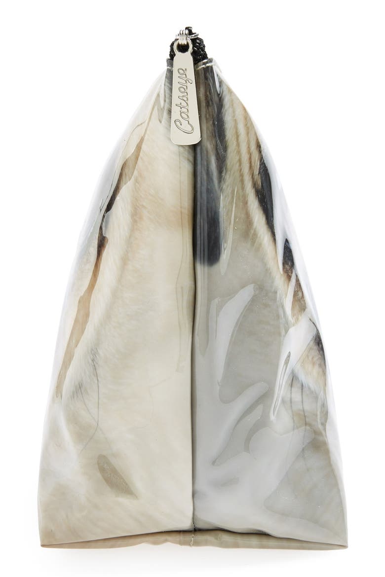 'Pug' Cosmetics Bag, Alternate, color, PUG