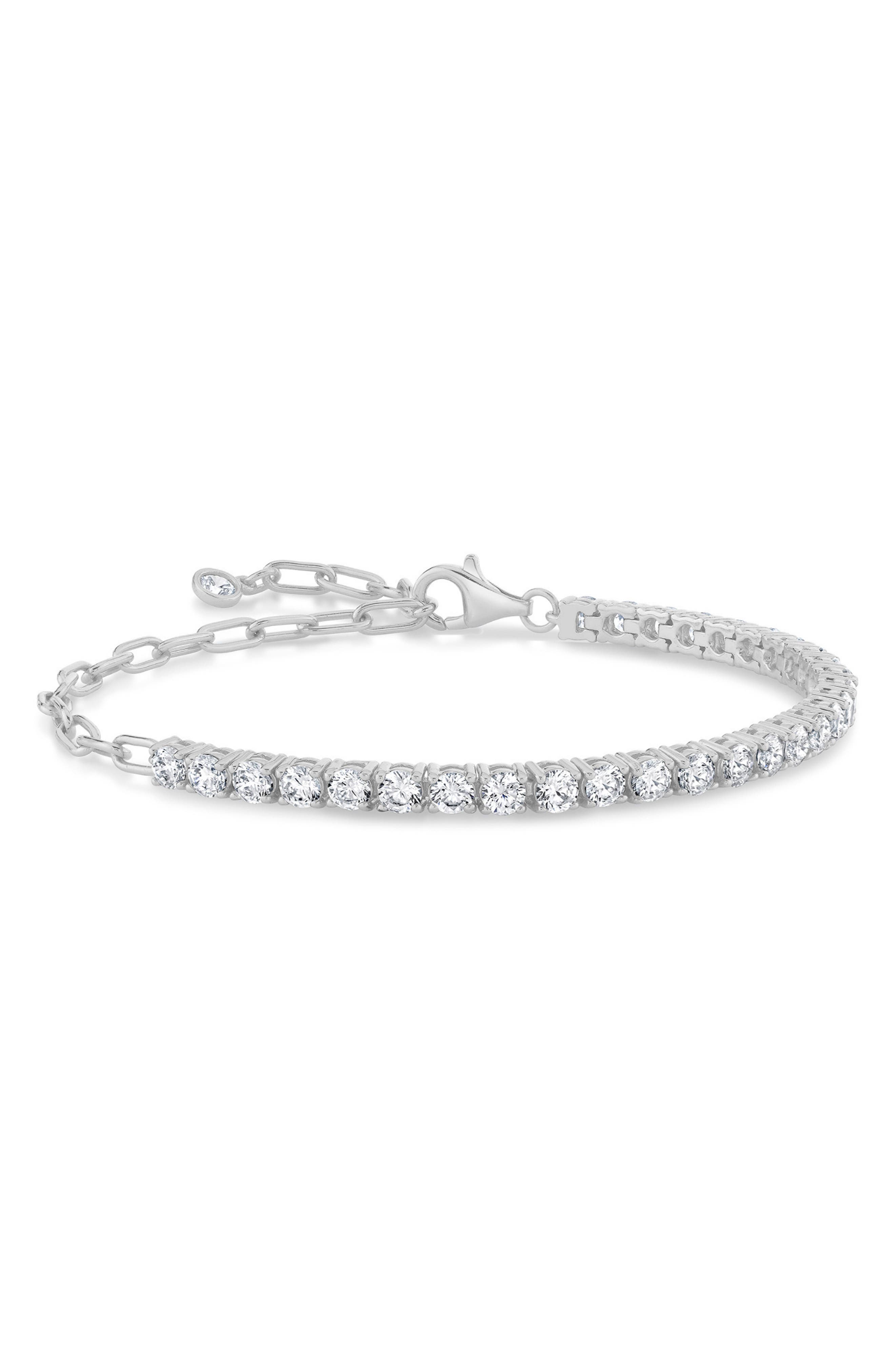 PURE PLATINUM CLEAR CZ