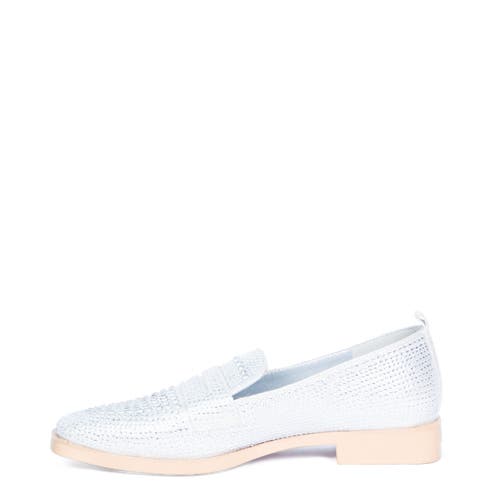 Lauren Lorraine Penny Slip-ons In Blue