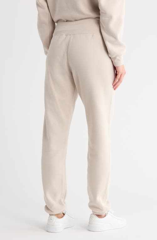 Calvin Klein Performance Logo Patch Slim Fit Sweatpants In Gray