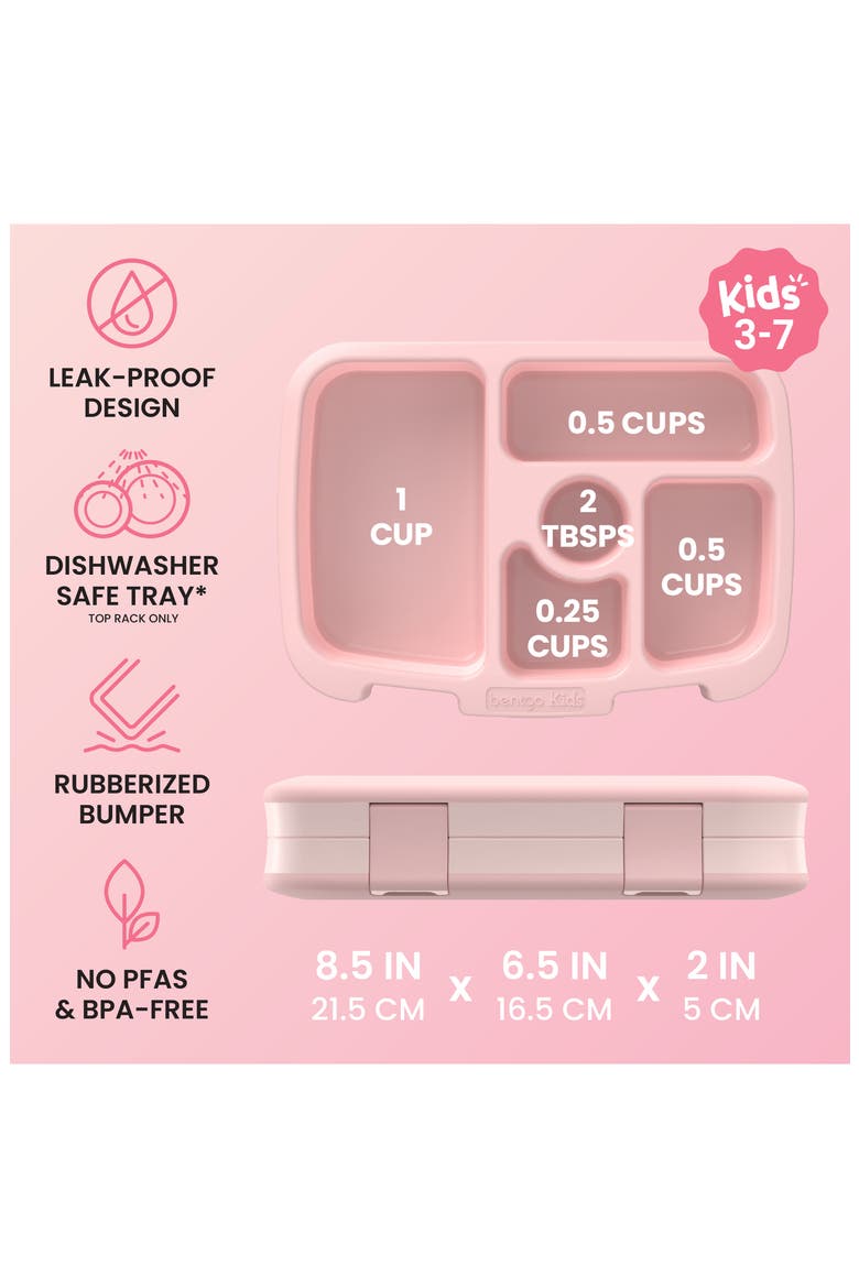Nature Adventure Leak-Proof Lunchbox, Alternate, color, CREAM