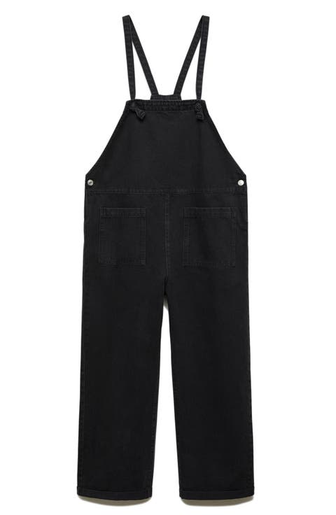 Cotton Denim Maternity Overalls