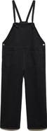 MANGO Cotton Denim Maternity Overalls