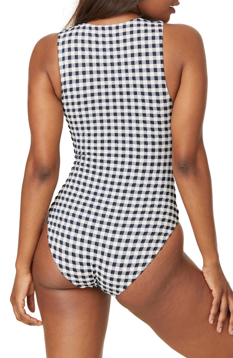 Andie The Malibu Long Torso One-Piece Swimsuit, Alternate, color, 