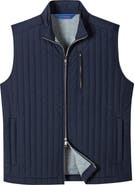David Donahue Vertical Quilted Vest