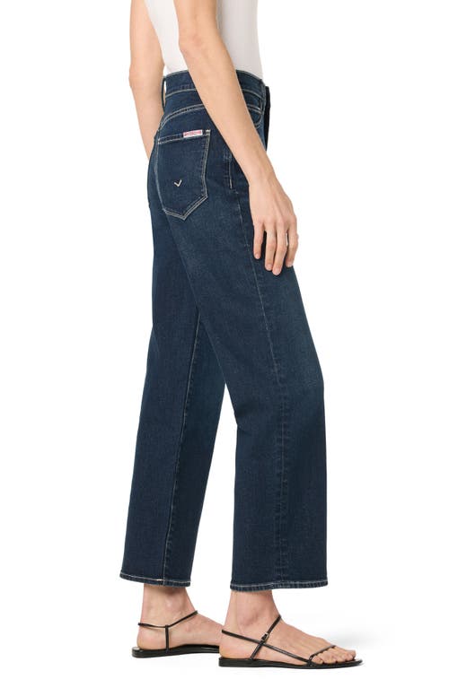 Shop Hudson Jeans Noa High Waist Ankle Straight Leg Jeans In Melodrama