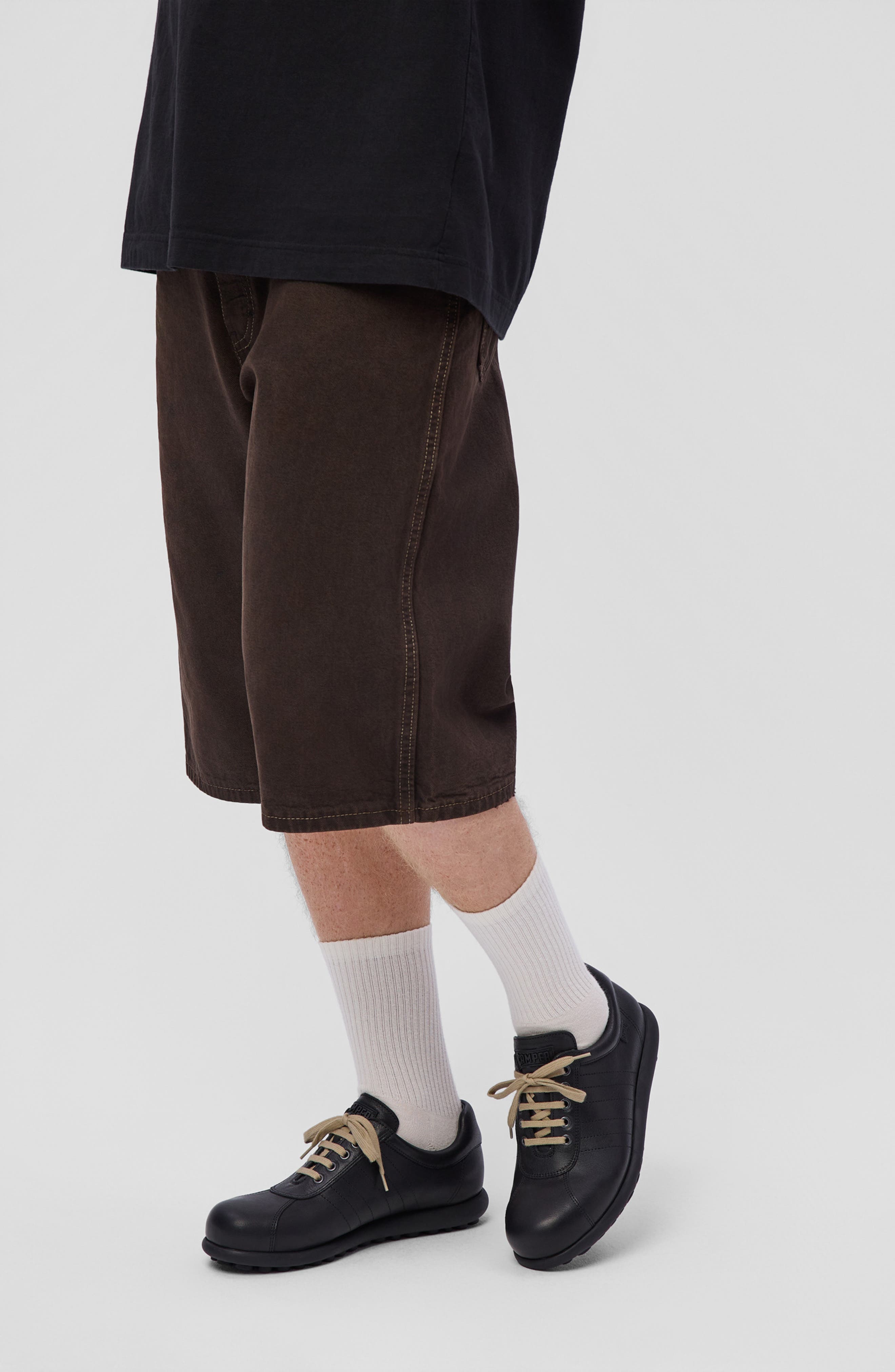 Camper Pelotas Ariel Low Top Sneaker, Alternate, color, Black