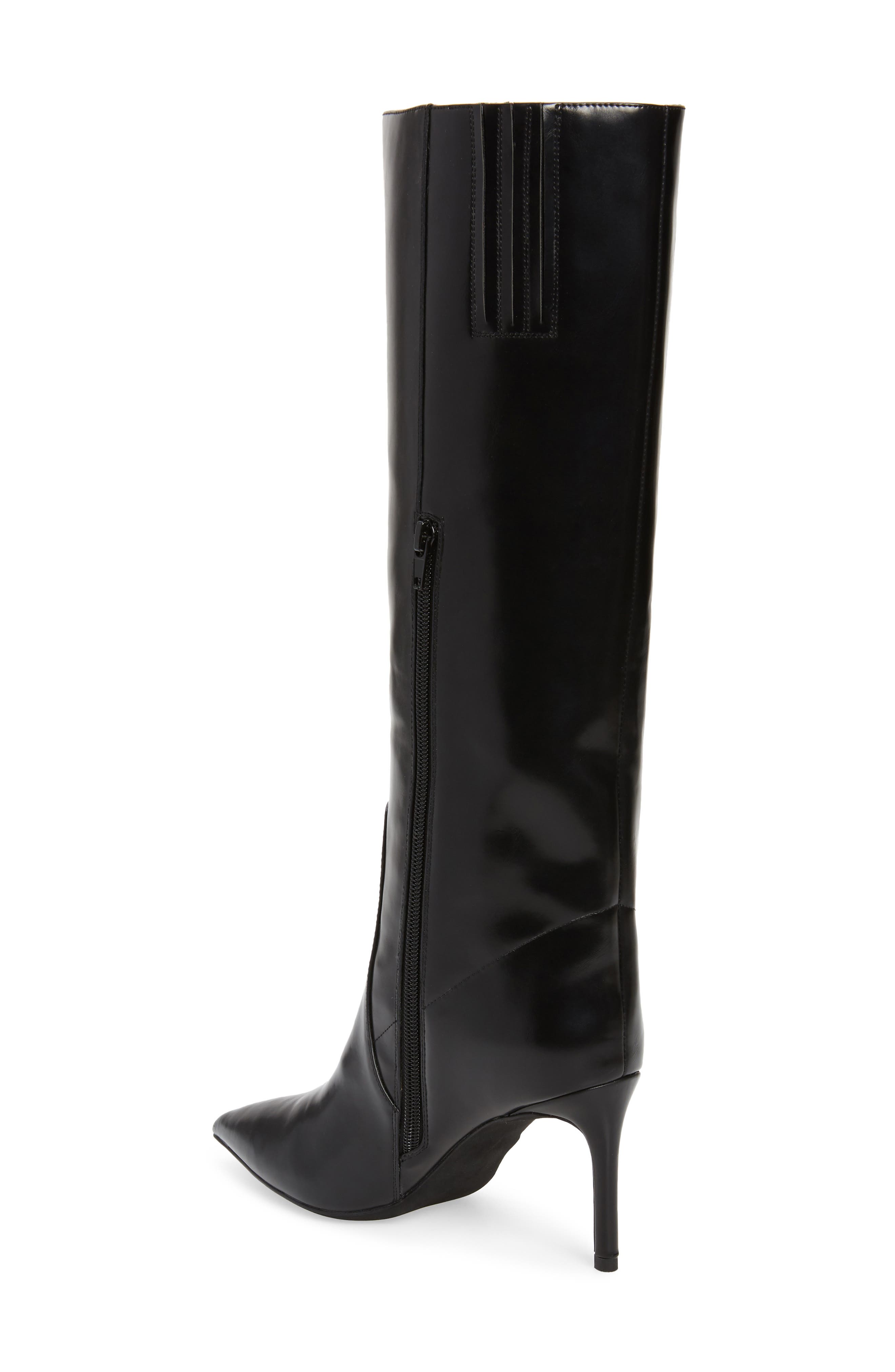 Jeffrey Campbell Arsen Pointed Toe Knee High Boot, Alternate, color, 