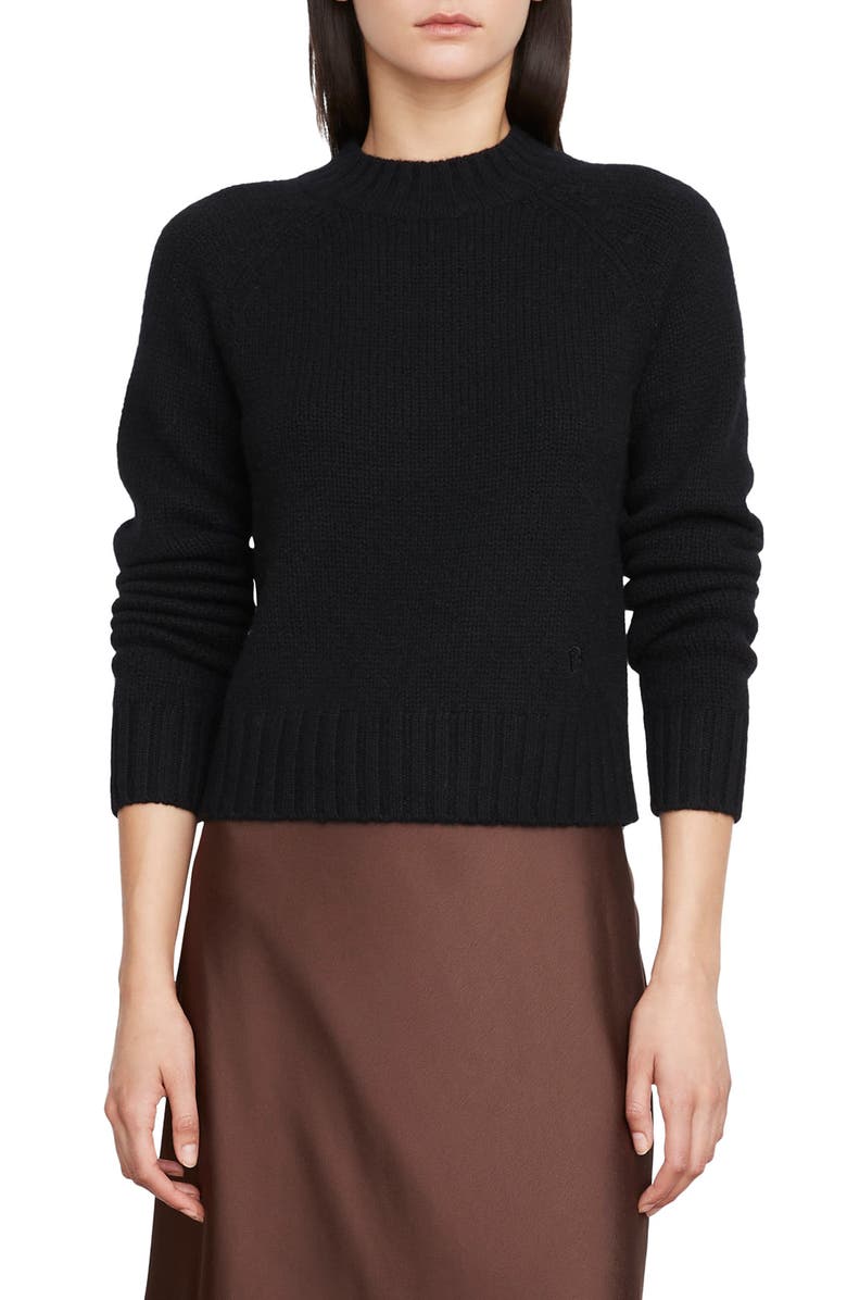 Vince Monogram Cashmere Crewneck Sweater, Main, color, 