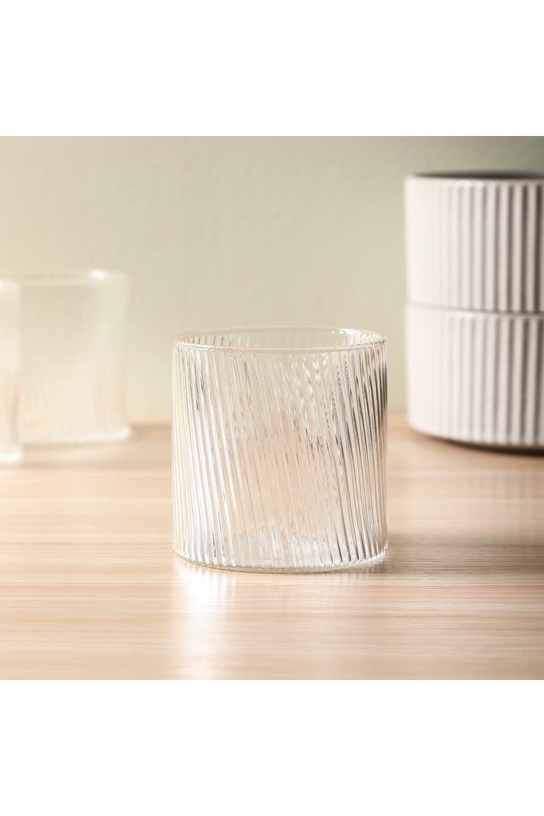 Haven Glassware 4-Piece Set, Borosilicate Glass, Alternate, color, Clear