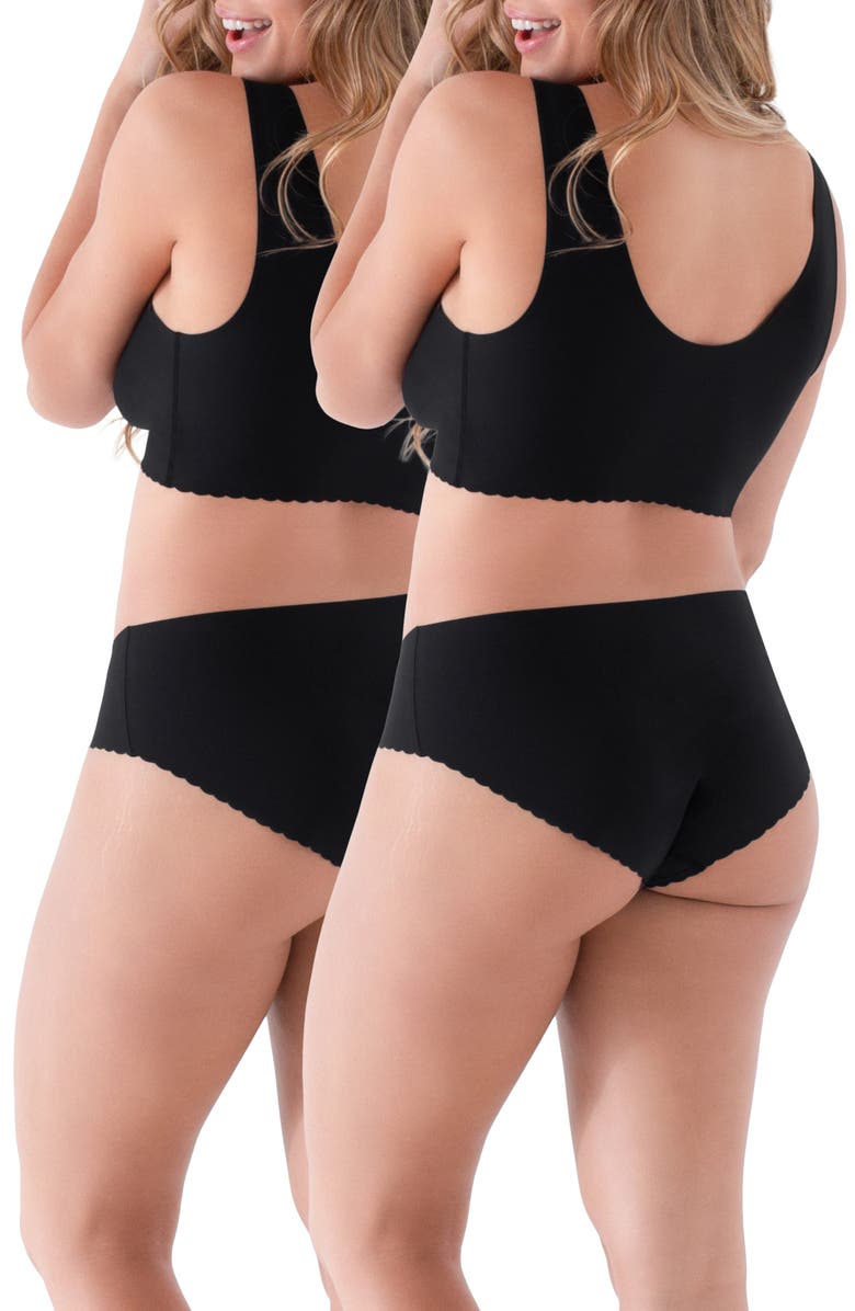 Belly Bandit<sup>®</sup> Anti Panti<sup>®</sup> Leak-Resistant 2-Pack Panties, Alternate, color, 