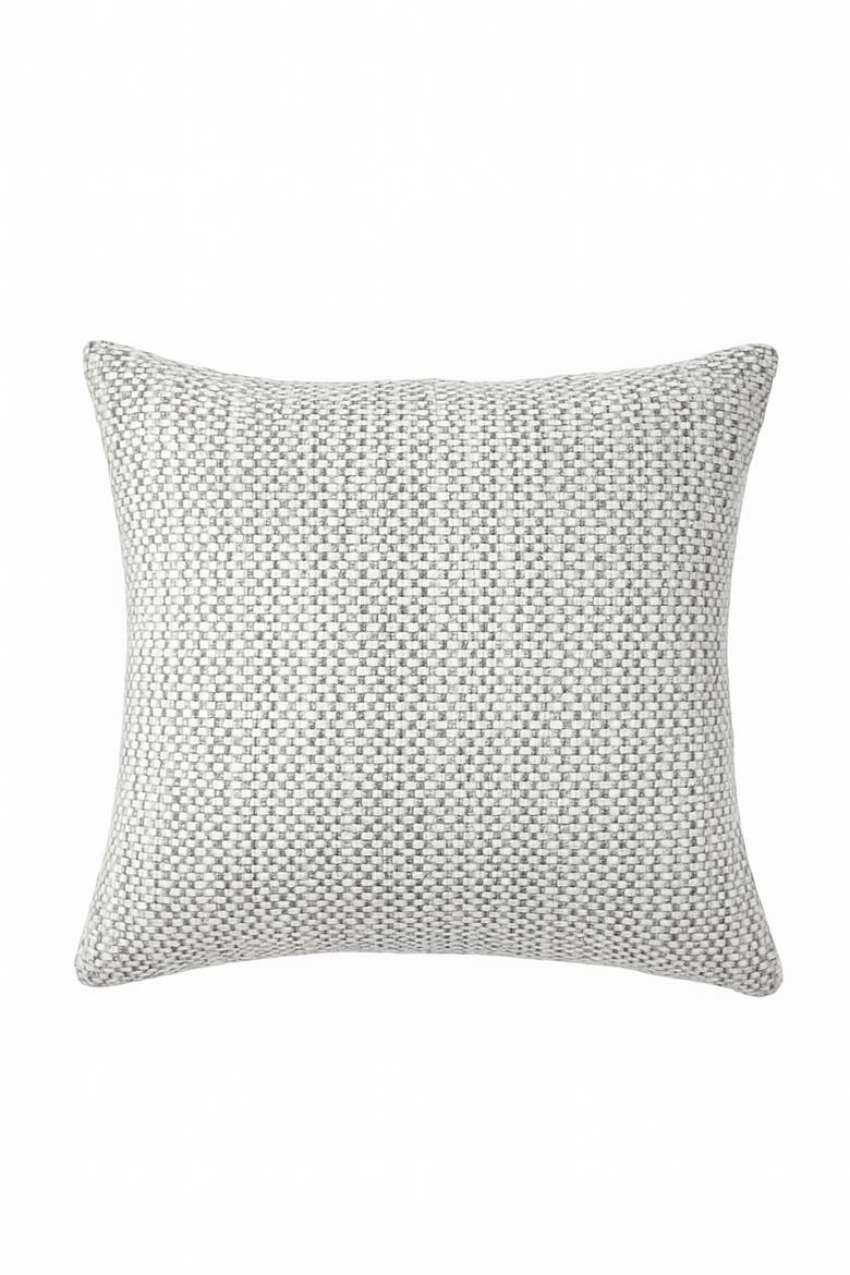 Shoreline Grid Pillow, Main, color, Light Grey