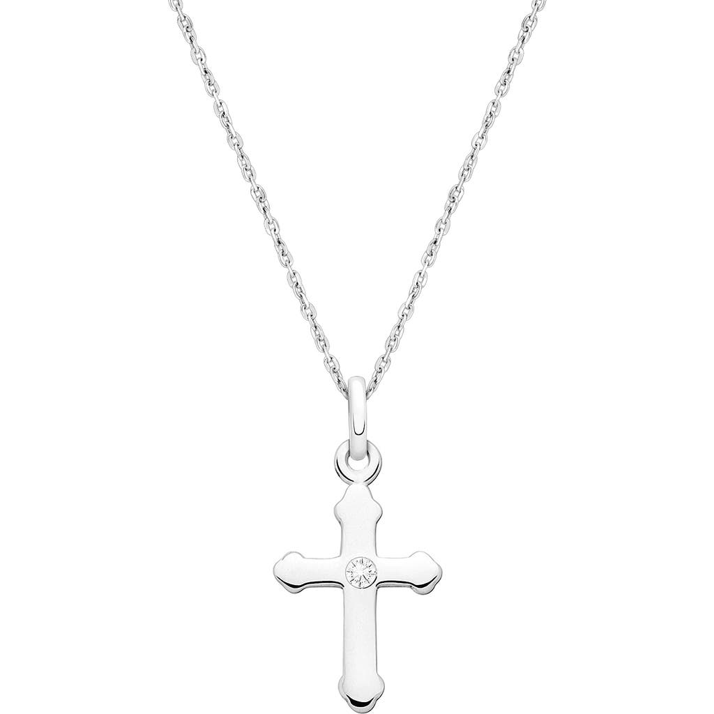 Tiny Blessings Sterling Silver A Child's Faith 12-14" Necklace In Silver