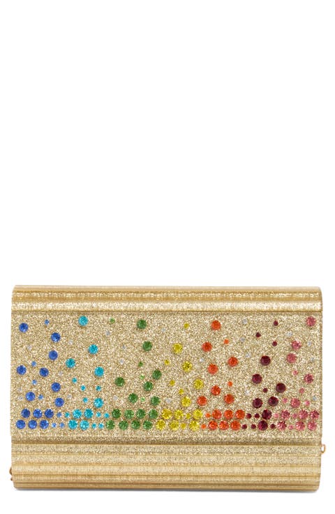 Party Glitter Envelope Clutch