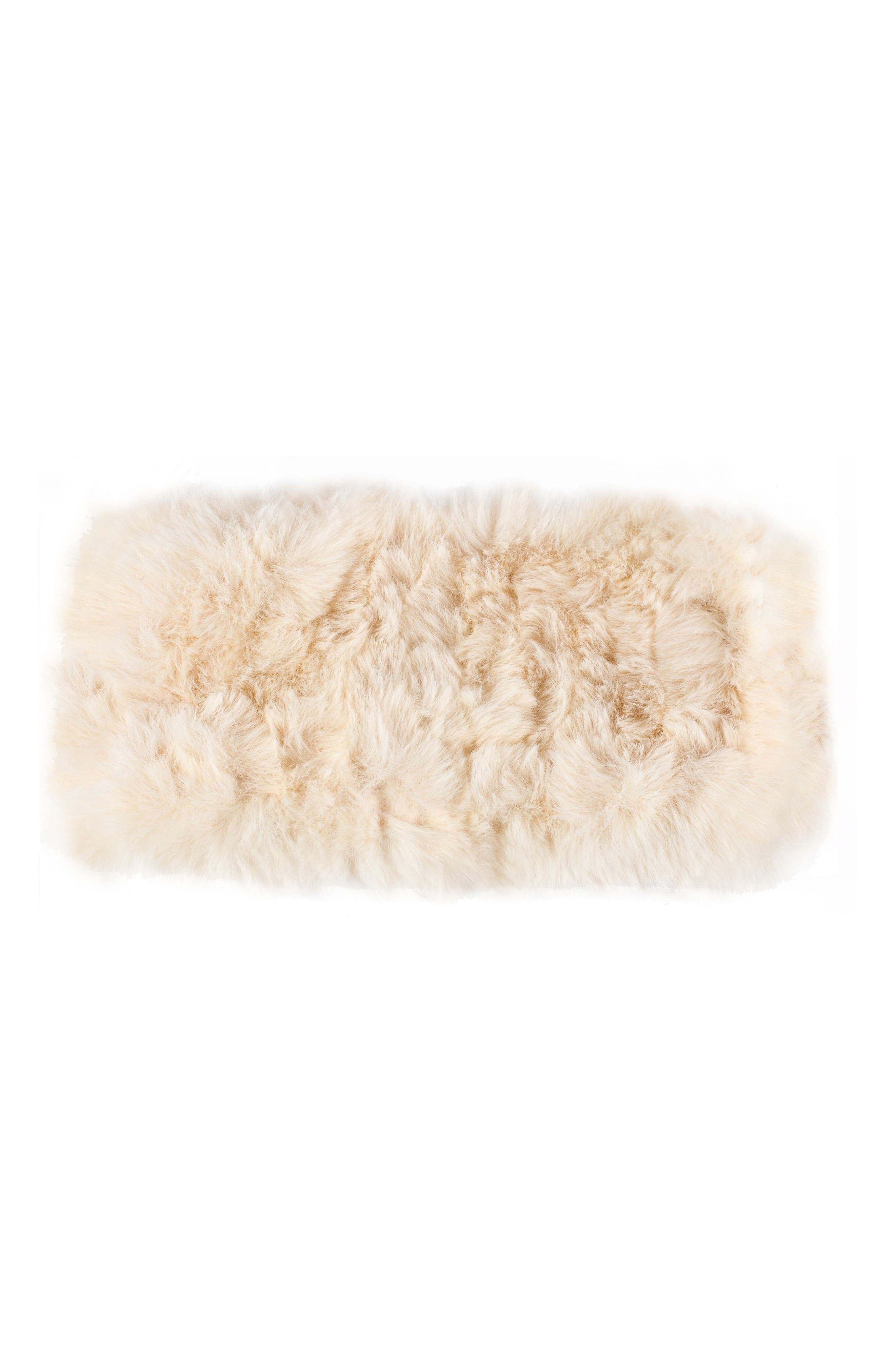 MARCUS ADLER Faux Fur Headband