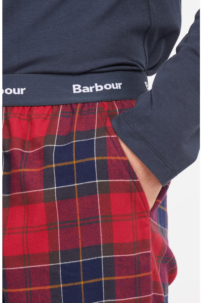 Doug Pajamas, Alternate, color, RED TARTAN