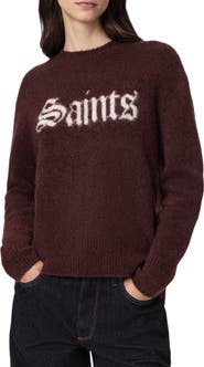 AllSaints Saints & Sinners Crewneck Sweater