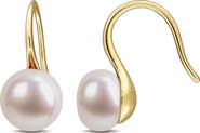 DELMAR Cultured Pearl Drop Earrings