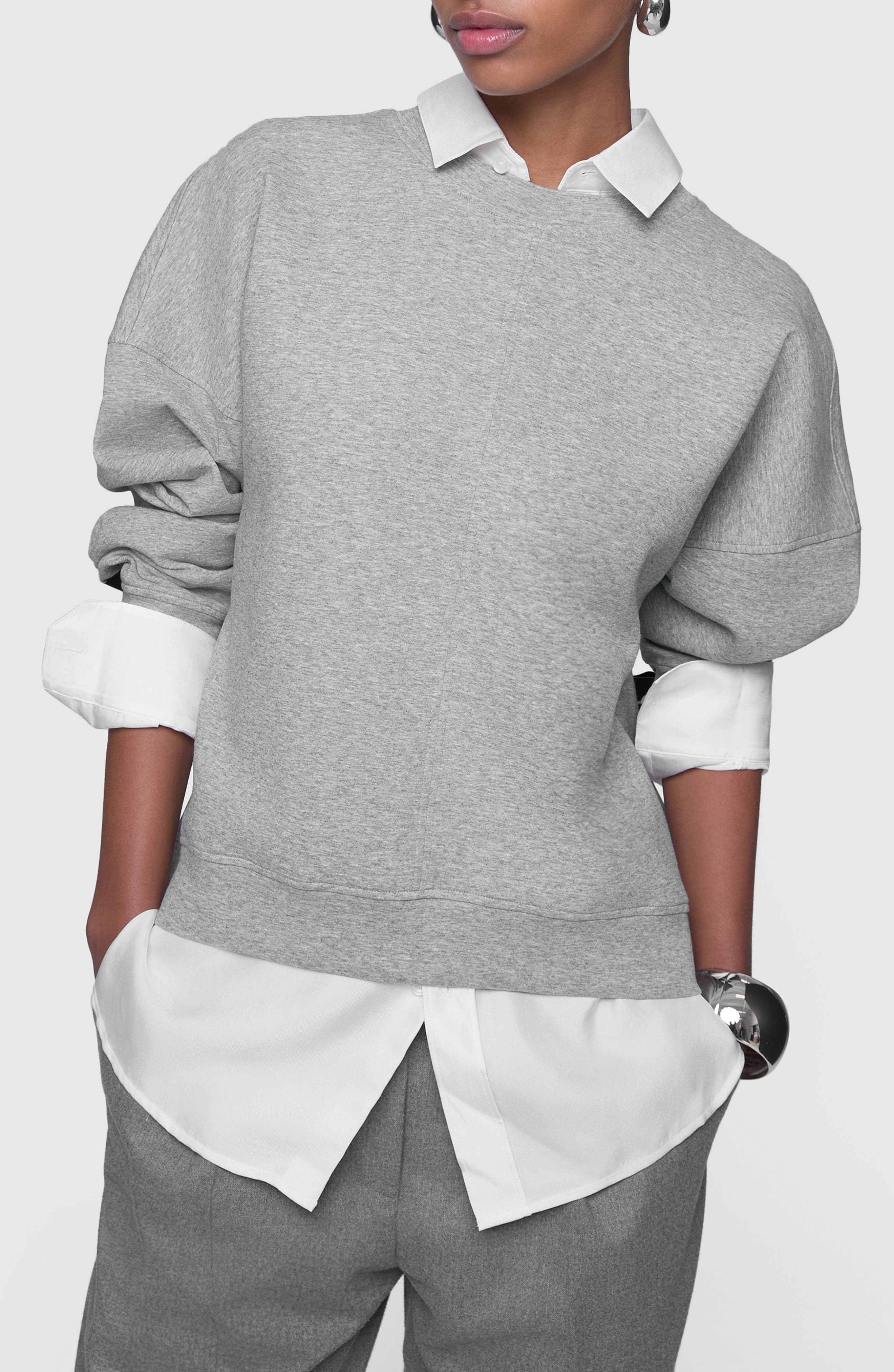Leon Cotton Blend Sweatshirt