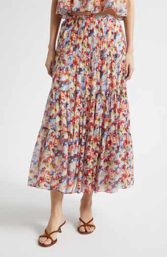 Harper Wildflower Tiered Maxi Skirt
