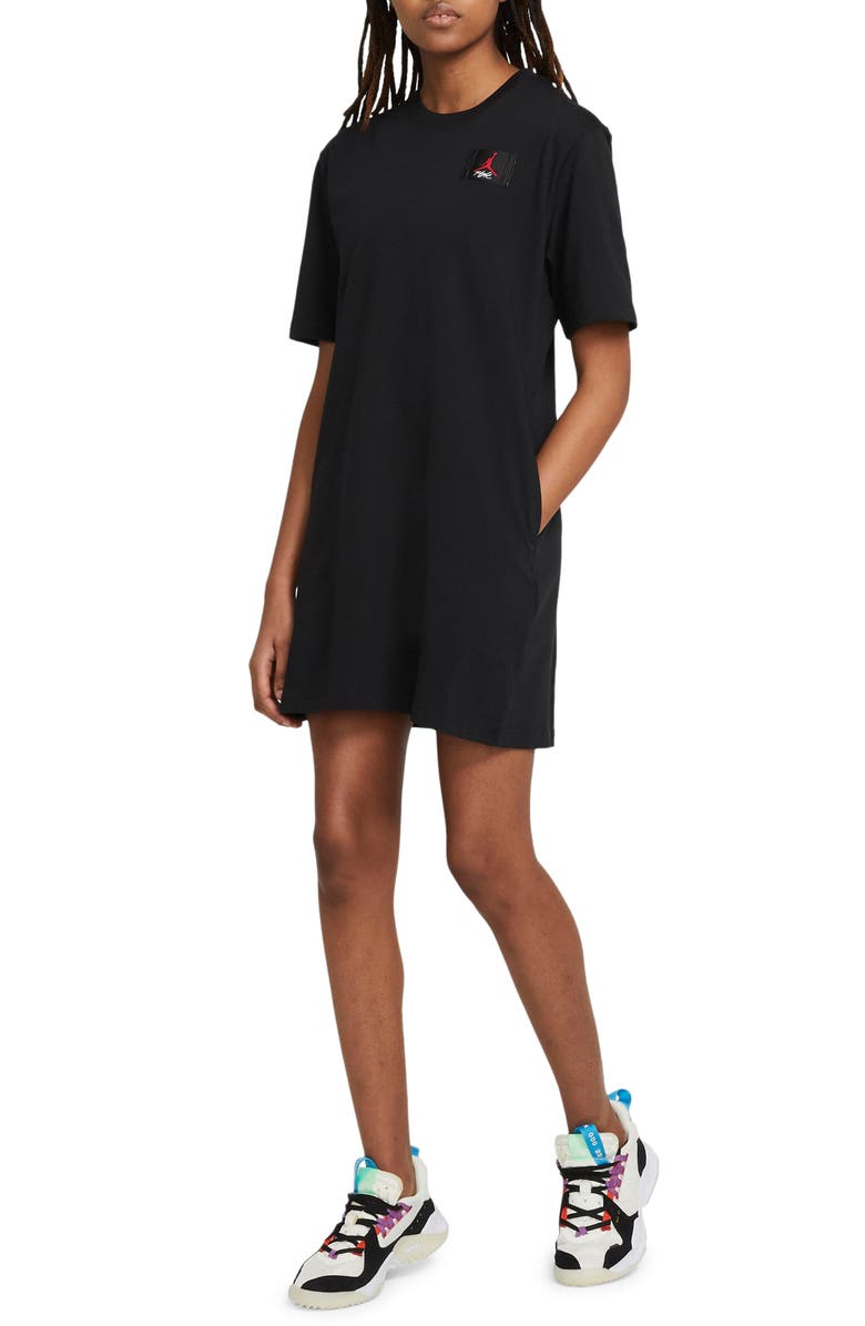 Jordan Nike Jordan Essential T-Shirt Dress, Alternate, color, 