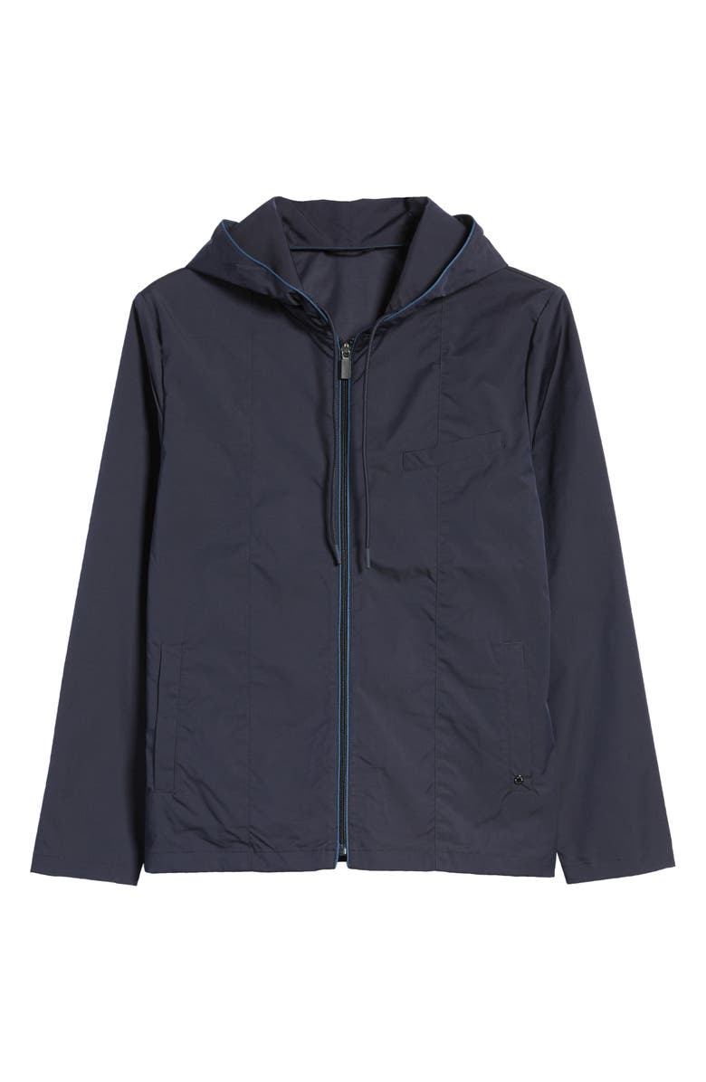 Robert Barakett Turismo Rain Coat, Alternate, color, Navy