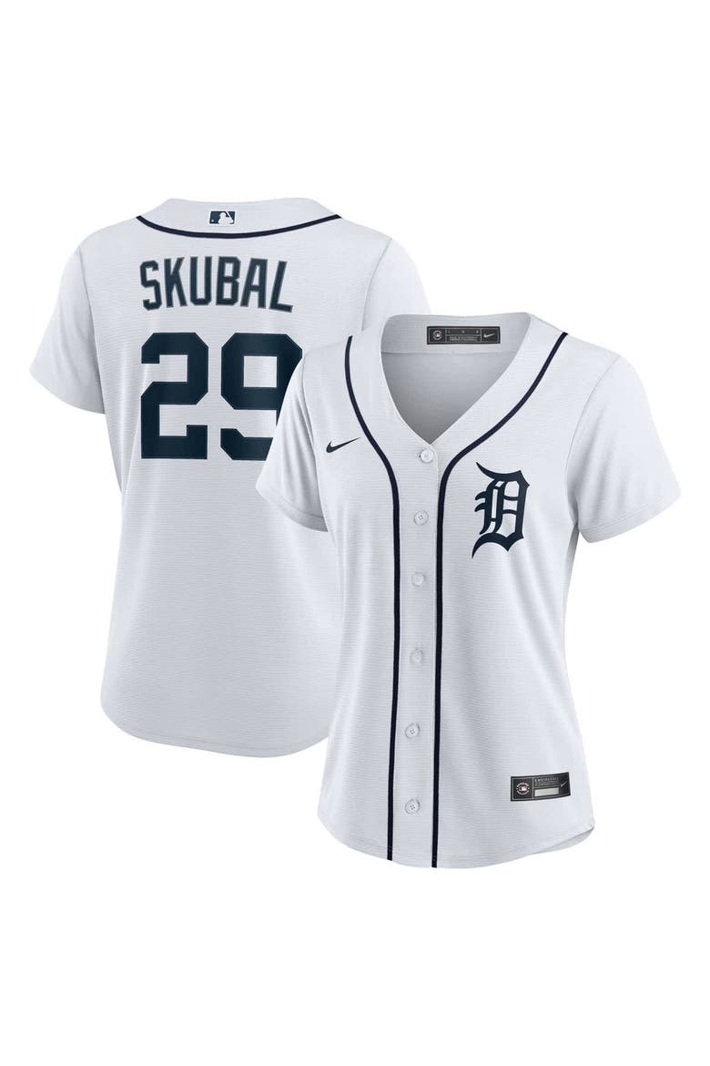 Women's Nike Tarik Skubal White Detroit Tigers Home Replica Player Jersey, Main, color, White