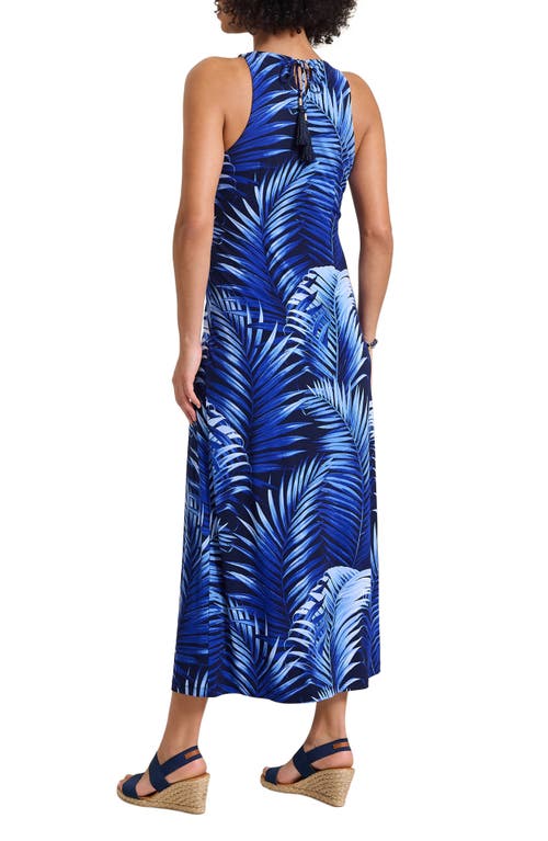 Tommy Bahama Jasmina Leaf Of Lux Sleeveless Maxi Dress In Coastline