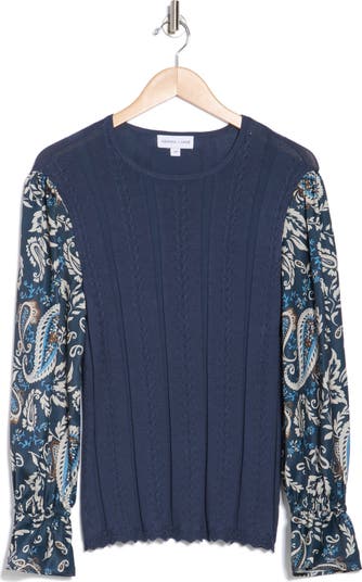 Print Sleeve Top