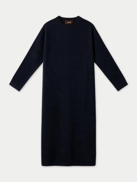 Cashmere Loose-fit Maxi Dress