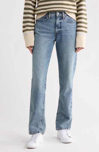 Zoe High Rise Straight Leg Jeans