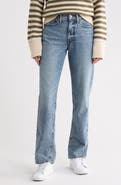 Lucky Brand Zoe High Rise Straight Leg Jeans