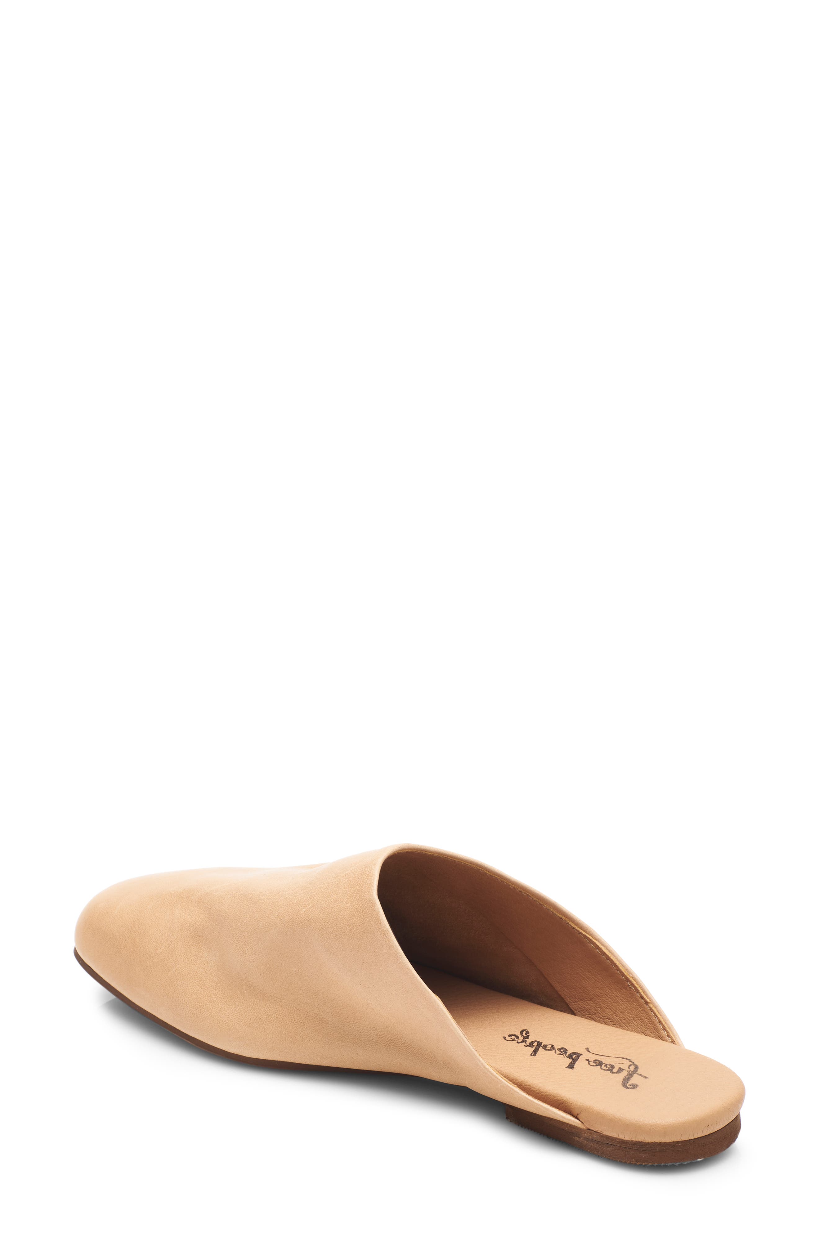 Reese Mule, Alternate, color, NATURAL LEATHER