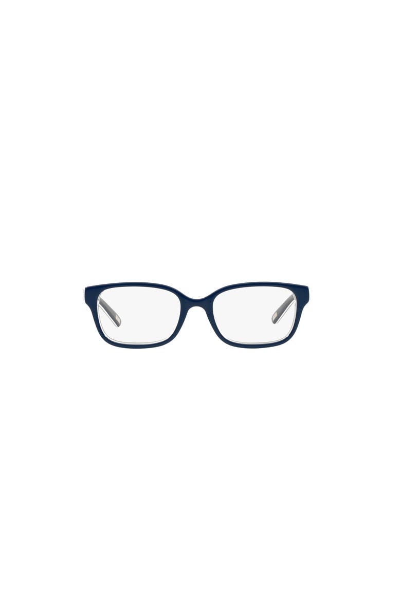 Polo Ralph Lauren 46mm Rectangle optical glasses, Alternate, color, Blue