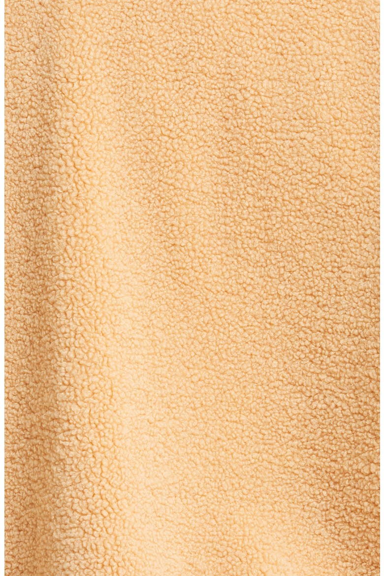 Brave the Elements Fleece Bomber Jacket, Alternate, color, BUTTERSCOTCH
